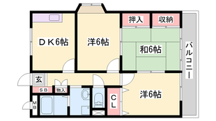 雄姿Ⅲの物件間取画像